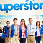 Title: Superstore with picture of store employees standing together