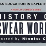 Title: History of Swear Words inside a parental warning label