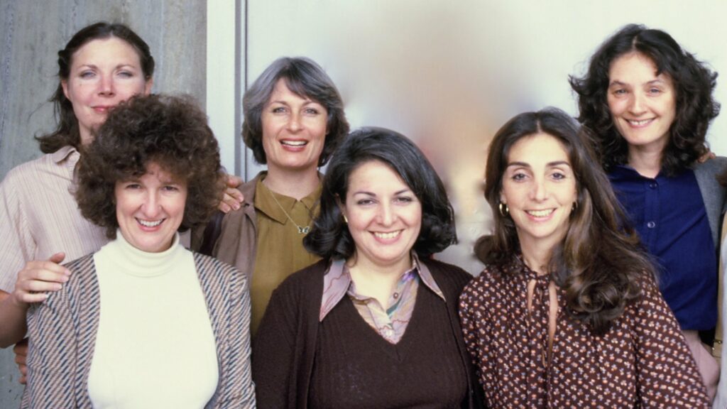 A group of women from the 1980s